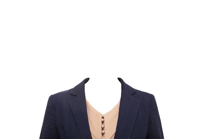PS制作证件照的衣服模板女生:看完就明白!
